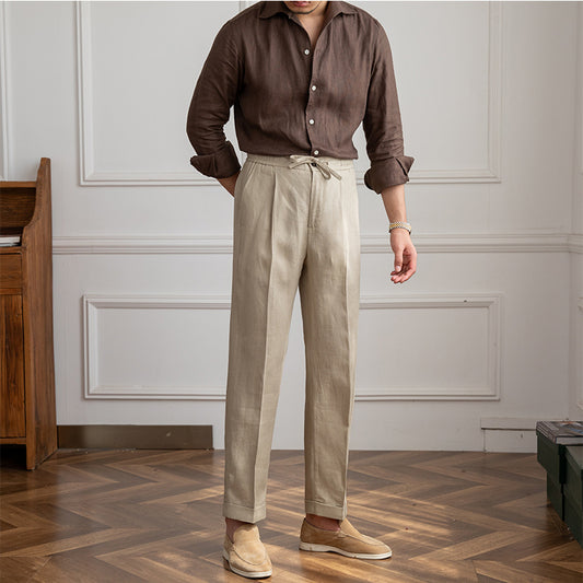 Pantalon en Lin Côtier