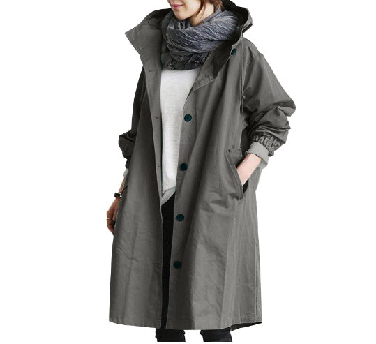 Imperméable décontracté ÉléganceFlow